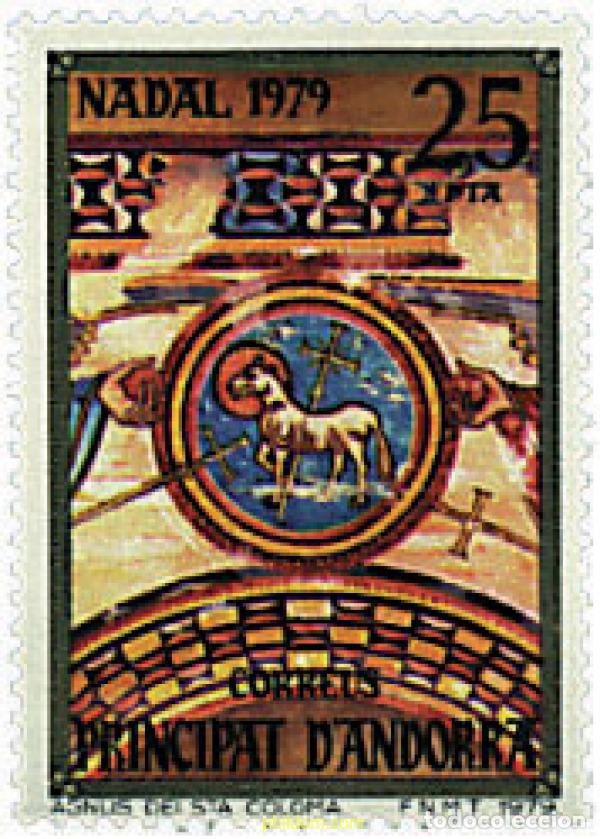 Sellos: 659769 MNH ANDORRA. Adm&oacute;n espa&ntilde;ola 1979 NAVIDAD