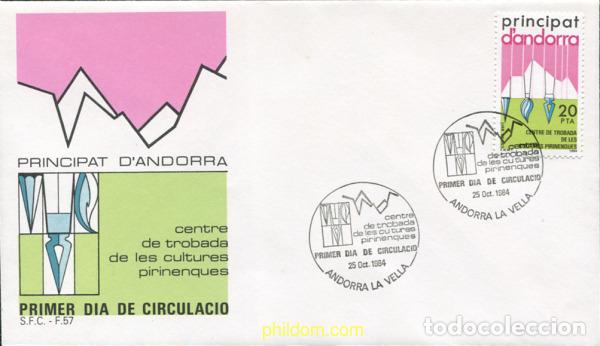 Sellos: 404583 MNH ANDORRA. Adm&oacute;n espa&ntilde;ola 1984 CENTRO DE ENCUENTRO DE CULTURAS PIRENAICAS