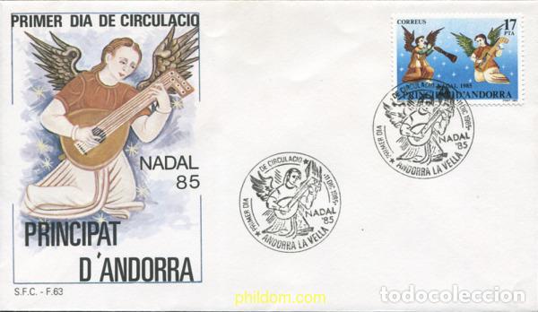 Sellos: 404599 MNH ANDORRA. Adm&oacute;n espa&ntilde;ola 1985 NAVIDAD