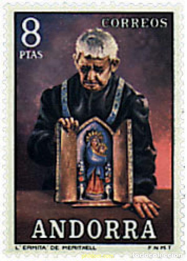 Sellos: 249471 MNH ANDORRA. Adm&oacute;n espa&ntilde;ola 1972 COSTUMBRES POPULARES