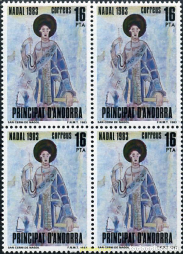 Sellos: 307692 MNH ANDORRA. Adm&oacute;n espa&ntilde;ola 1983 NAVIDAD