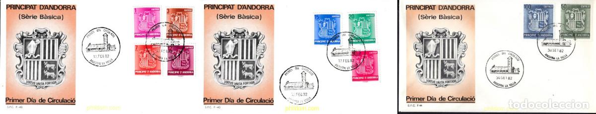 Sellos: 679472 MNH ANDORRA. Adm&oacute;n espa&ntilde;ola 1982 ESCUDO DE ANDORRA