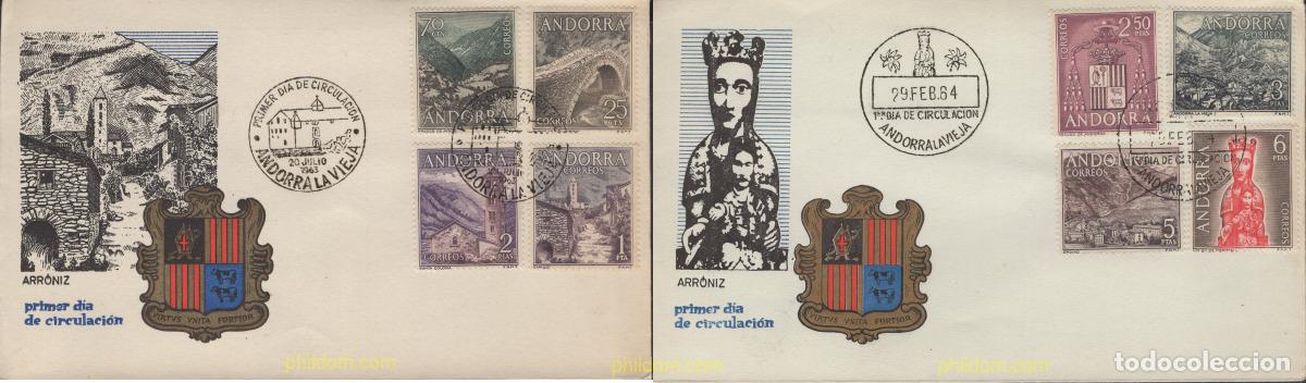 Sellos: 643532 MNH ANDORRA. Adm&oacute;n espa&ntilde;ola 1963 PAISAJE