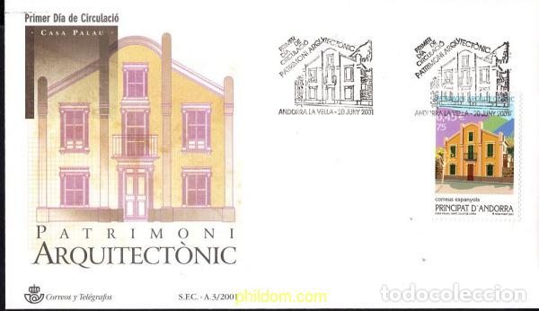 Sellos: 427117 MNH ANDORRA. Adm&oacute;n espa&ntilde;ola 2001 PATRIMONIO ARQUITECTONICO