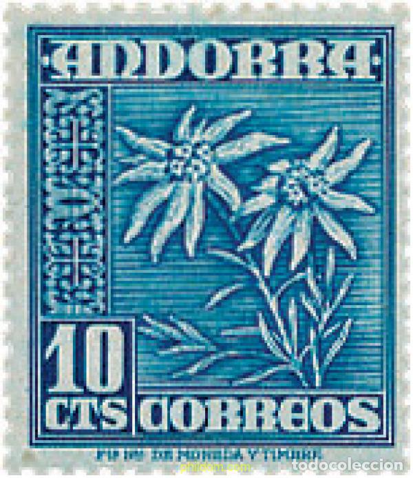 Sellos: 215194 MNH ANDORRA. Adm&oacute;n espa&ntilde;ola 1948 SIMBOLOS NACIONALES