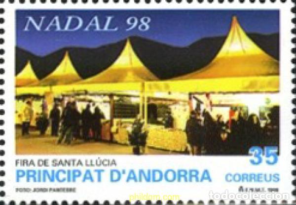 Sellos: 119516 MNH ANDORRA. Adm&oacute;n espa&ntilde;ola 1998 NAVIDAD