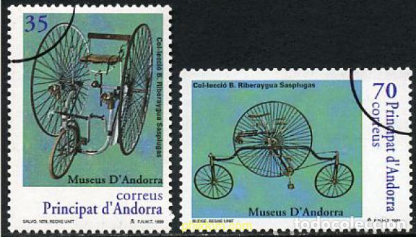 Sellos: 208574 MNH ANDORRA. Adm&oacute;n espa&ntilde;ola 1999 MUSEOS DE ANDORRA. COLECCION BONAVENTURA RIBERAYGUA