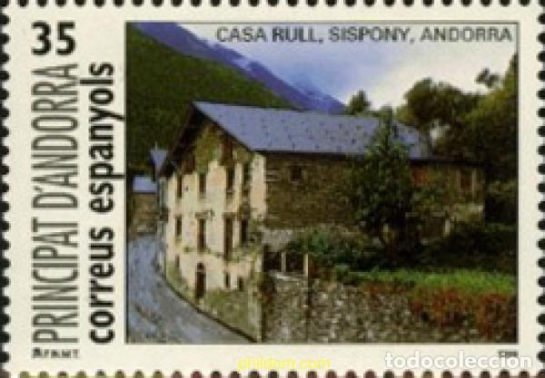 Sellos: 119535 MNH ANDORRA. Adm&oacute;n espa&ntilde;ola 1999 INAUGURACION CASA RULL