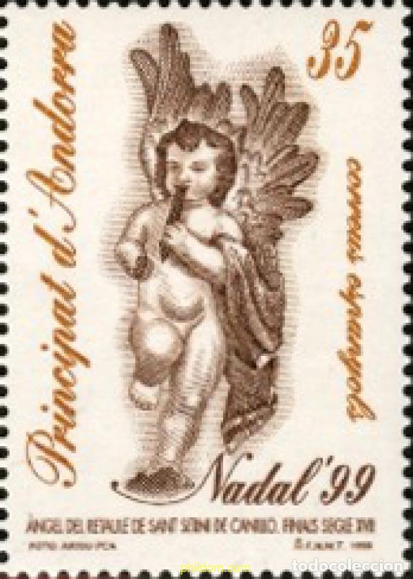 Sellos: 119539 MNH ANDORRA. Adm&oacute;n espa&ntilde;ola 1999 NAVIDAD