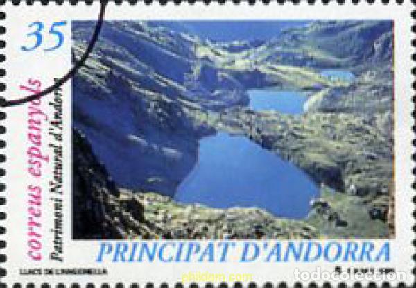Sellos: 208583 MNH ANDORRA. Adm&oacute;n espa&ntilde;ola 2000 PATRIMONIO NATURAL