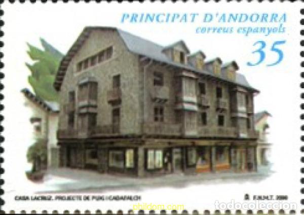 Sellos: 119557 MNH ANDORRA. Adm&oacute;n espa&ntilde;ola 2000 PATRIMONIO ARQUITECTONICO