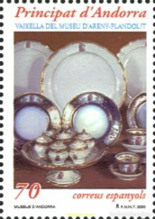 Sellos: 119562 MNH ANDORRA. Adm&oacute;n espa&ntilde;ola 2000 MUSEOS DE ANDORRA