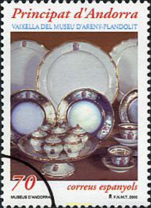 Sellos: 208589 MNH ANDORRA. Adm&oacute;n espa&ntilde;ola 2000 MUSEOS DE ANDORRA