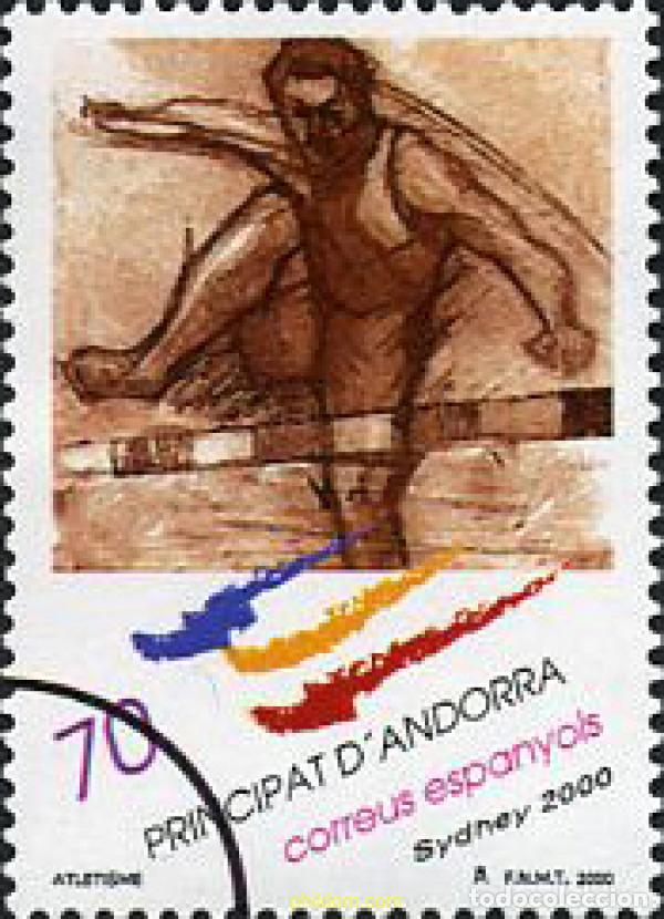 Sellos: 208591 MNH ANDORRA. Adm&oacute;n espa&ntilde;ola 2000 27 JUEGOS OLIMPICOS VERANO SYDNEY 2000