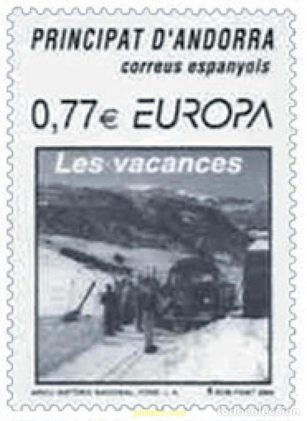 Sellos: 148370 MNH ANDORRA. Adm&oacute;n espa&ntilde;ola 2004 EUROPA CEPT. VACACIONES