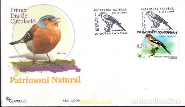 Sellos: 448725 MNH ANDORRA. Adm&oacute;n espa&ntilde;ola 2004 AVES