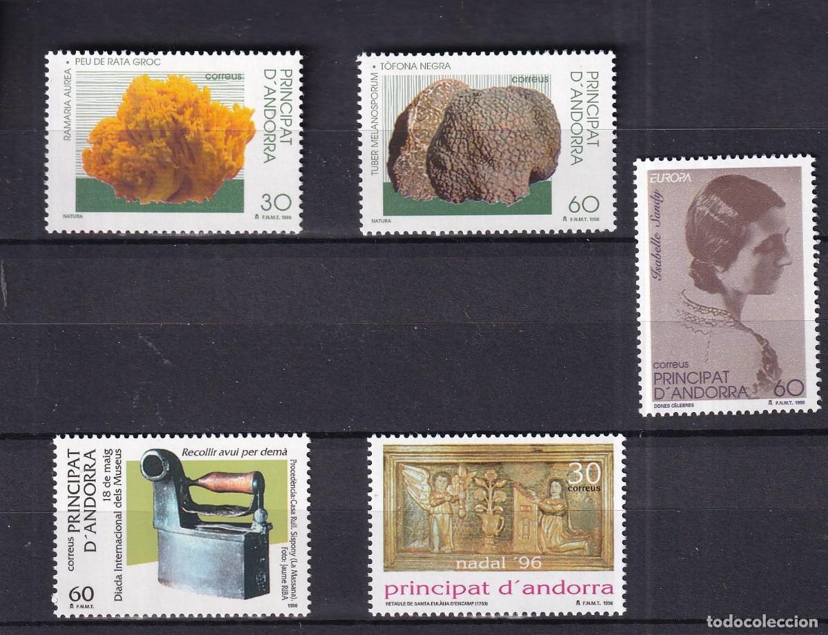 Francobolli: Sellos dependencias espa&ntilde;olas ANDORRA ESPA&Ntilde;OLA a&ntilde;o 1996** COMPLETO