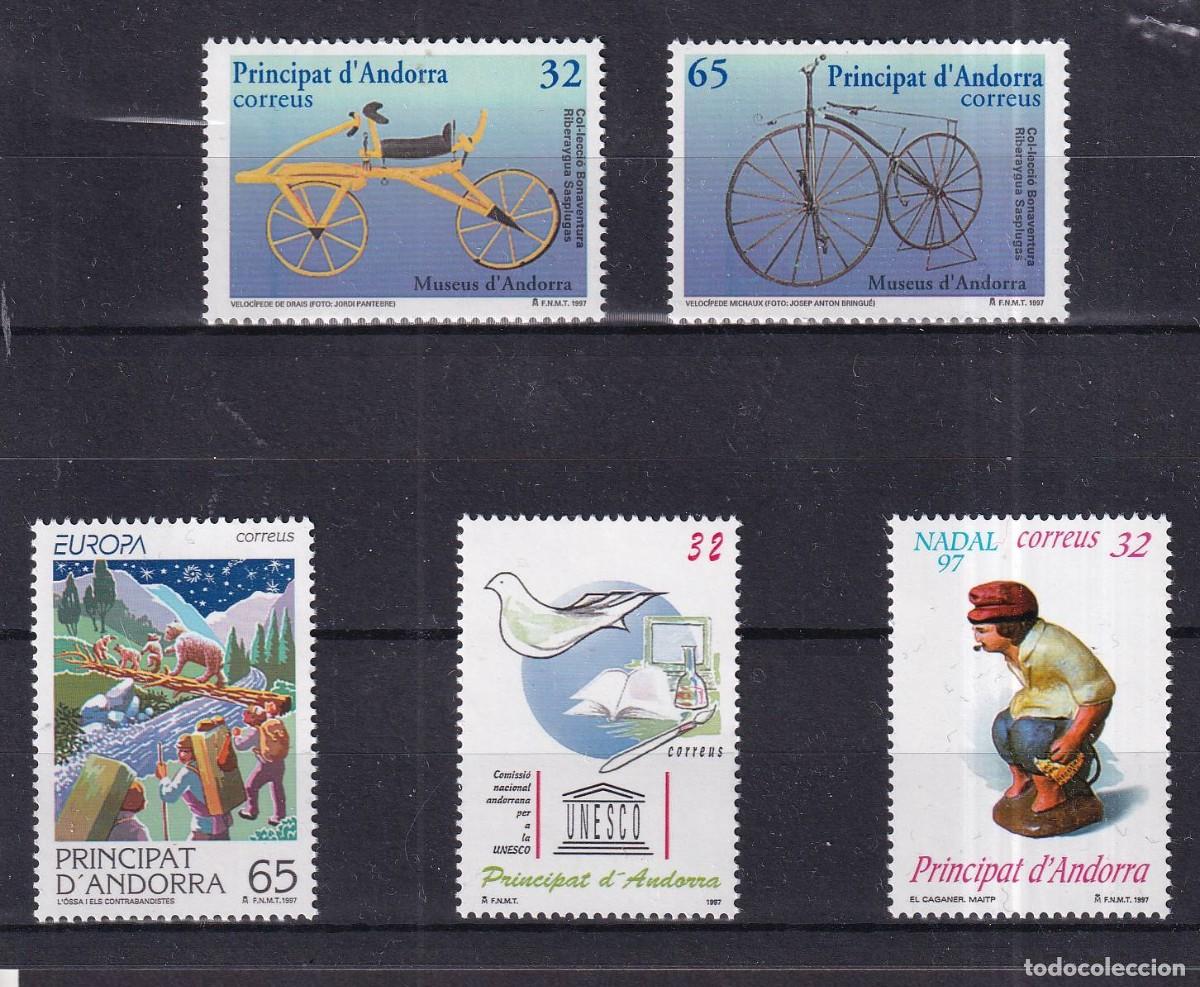 Selos: Sellos dependencias espa&ntilde;olas ANDORRA ESPA&Ntilde;OLA a&ntilde;o 1997** COMPLETO