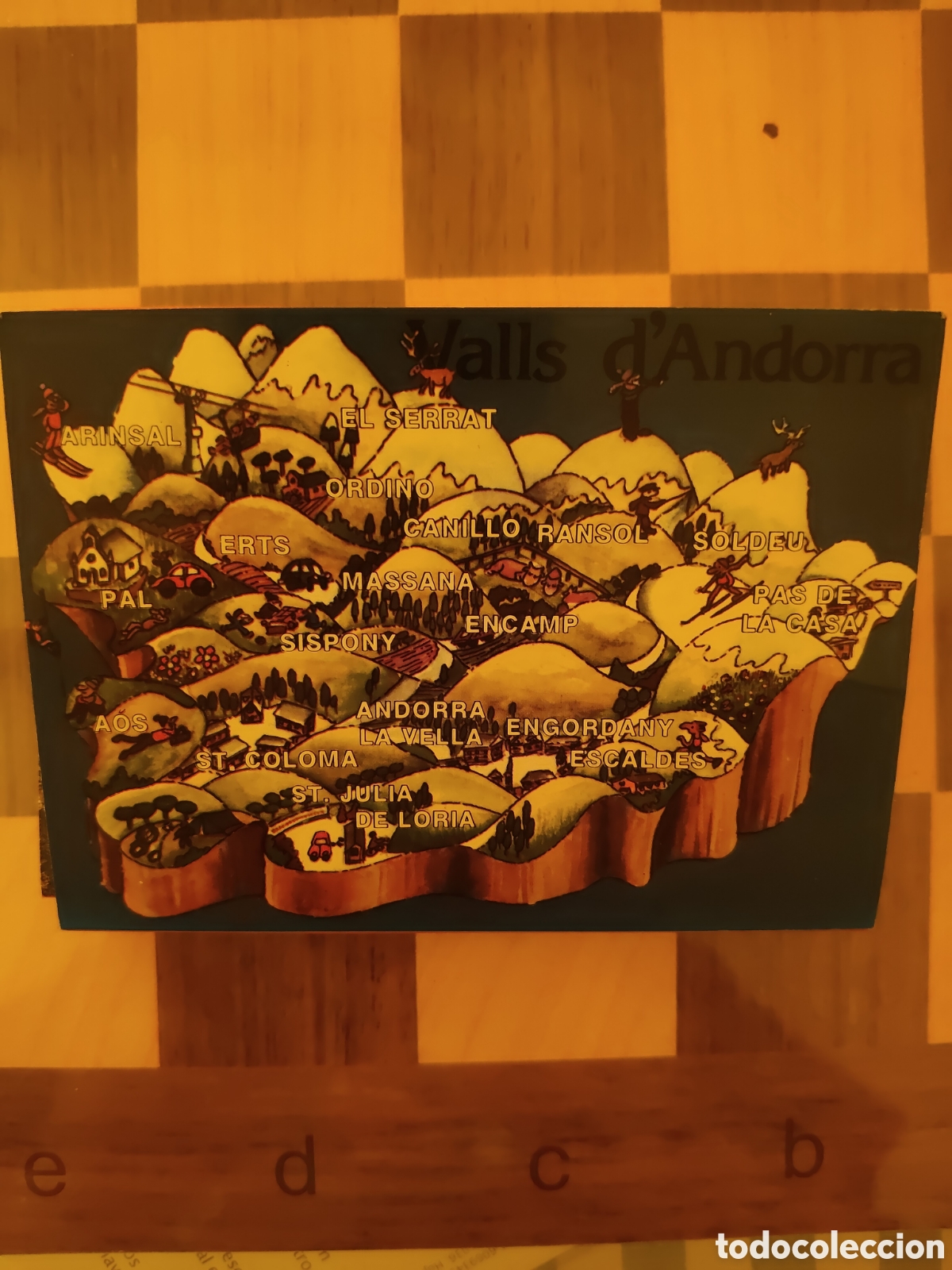Sellos: Valls d'Andorra postales