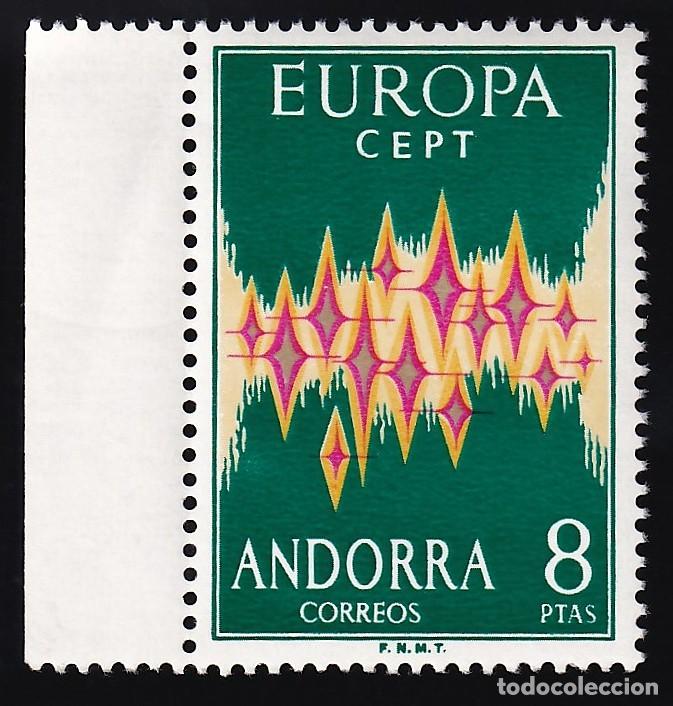 Stamps: ANDORRA ESPA&Ntilde;OLA, 1972 EDIFIL N&ordm; 72 /**/, [SIN FIJASELLOS.]