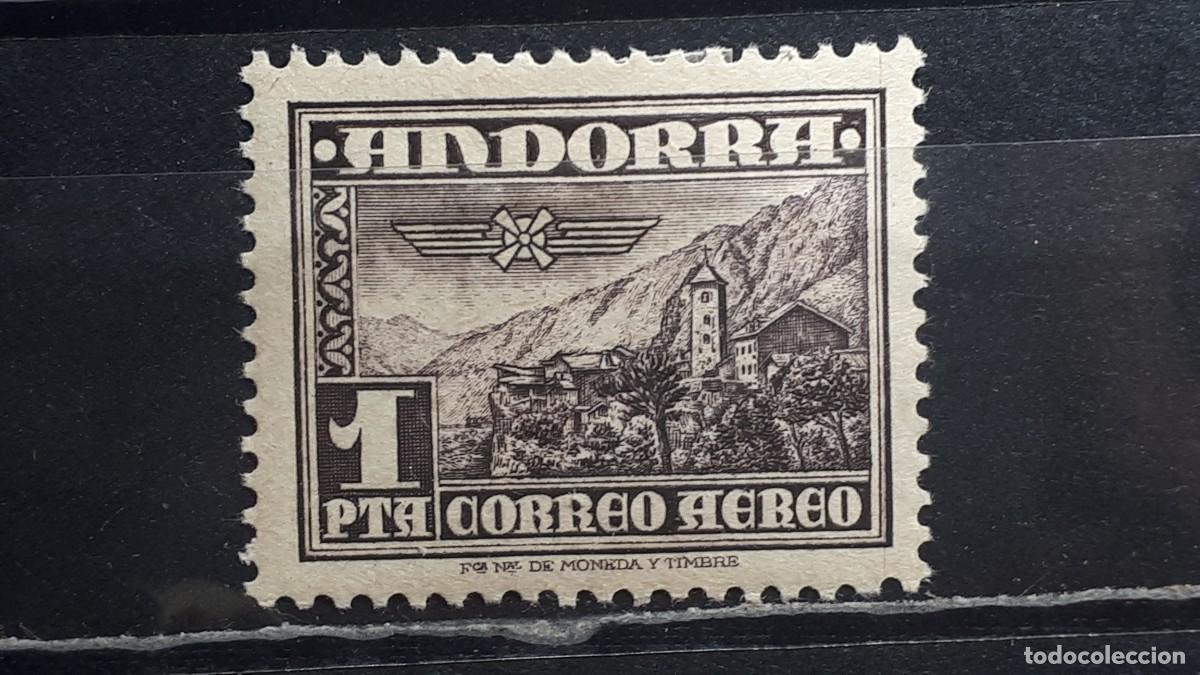 Sellos: ANDORRA. A&Ntilde;O 1951. *. EDIFIL 59