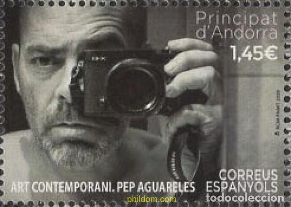 Sellos: 637406 MNH ANDORRA. Adm&oacute;n espa&ntilde;ola 2020 ARTE CONTEPORANEO