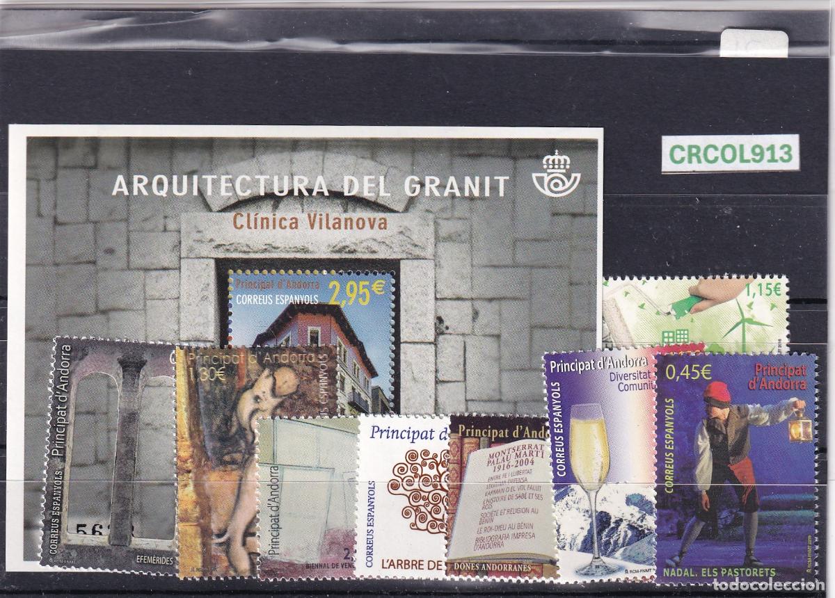 Sellos: CRCOL913 SELLOS ANDORRA N&ordm; CAT. 2016 COMPLETO NUEVOS