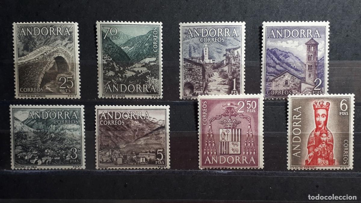 Sellos: ANDORRA. A&ntilde;o 1966. **. Edifil 60/7