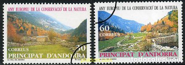 Sellos: 208614 MNH ANDORRA. Adm&oacute;n espa&ntilde;ola 1995 A&Ntilde;O EUROPEO PARA LA PROTECCION DE LA NATURALEZA