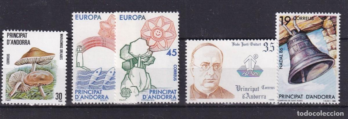 Stamps: Sellos DEPENDENCIAS ESPA&Ntilde;OLAS ANDORRA a&ntilde;o 1986** COMPLETO en NUEVO