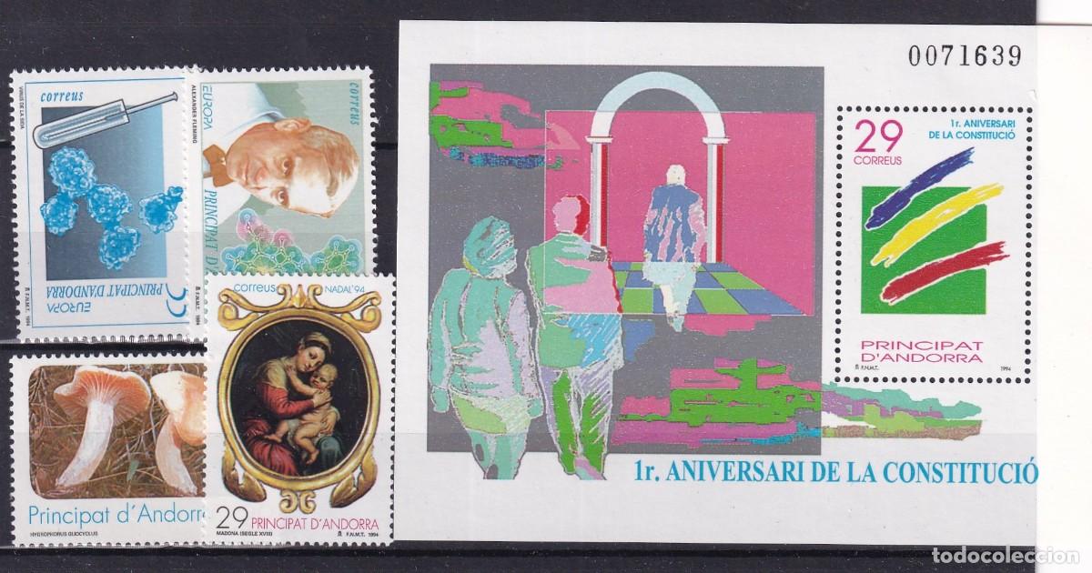 Stamps: Sellos DEPENDENCIAS ESPA&Ntilde;OLAS ANDORRA a&ntilde;o 1994** COMPLETO en NUEVO