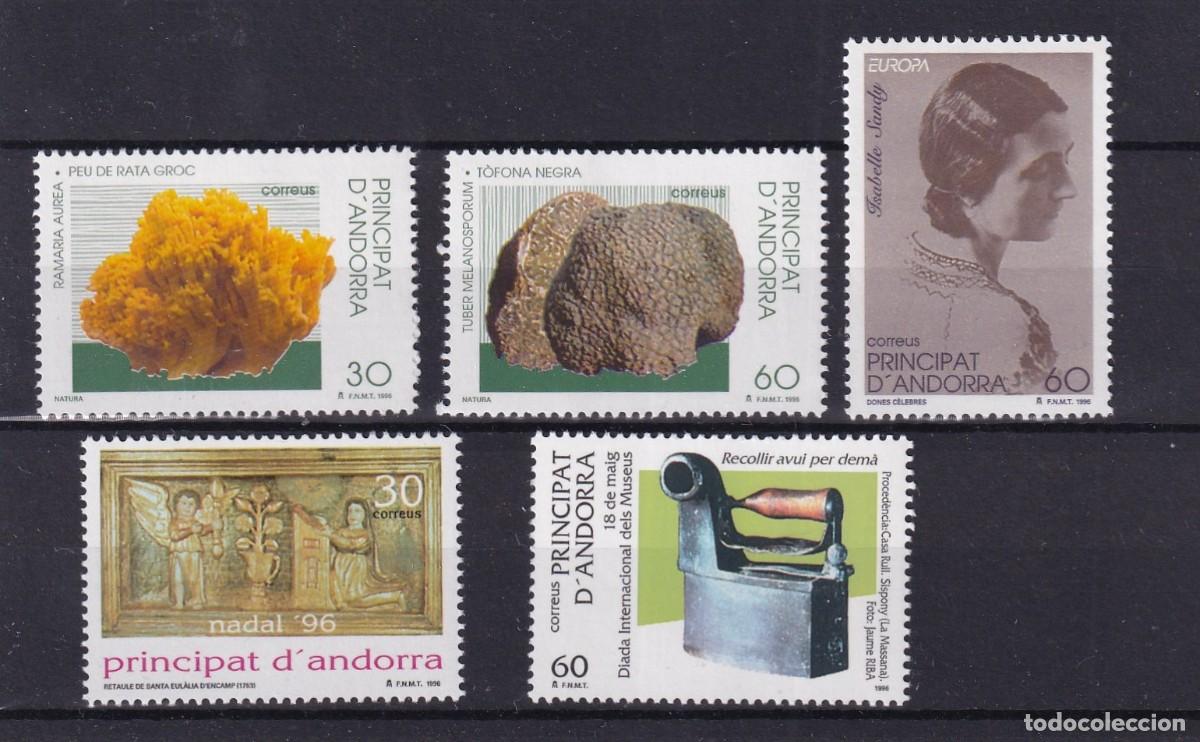 Stamps: Sellos DEPENDENCIAS ESPA&Ntilde;OLAS ANDORRA a&ntilde;o 1996** COMPLETO en NUEVO