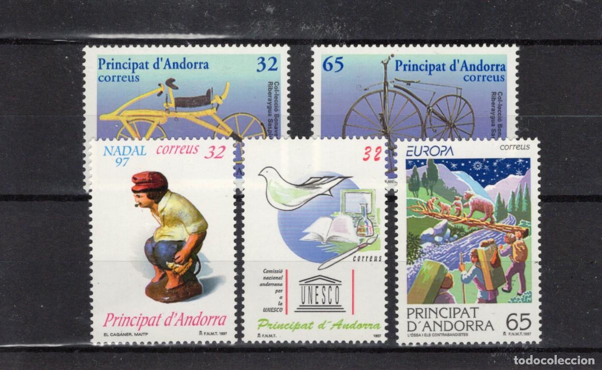 Stamps: Sellos DEPENDENCIAS ESPA&Ntilde;OLAS ANDORRA a&ntilde;o 1997** COMPLETO en NUEVO