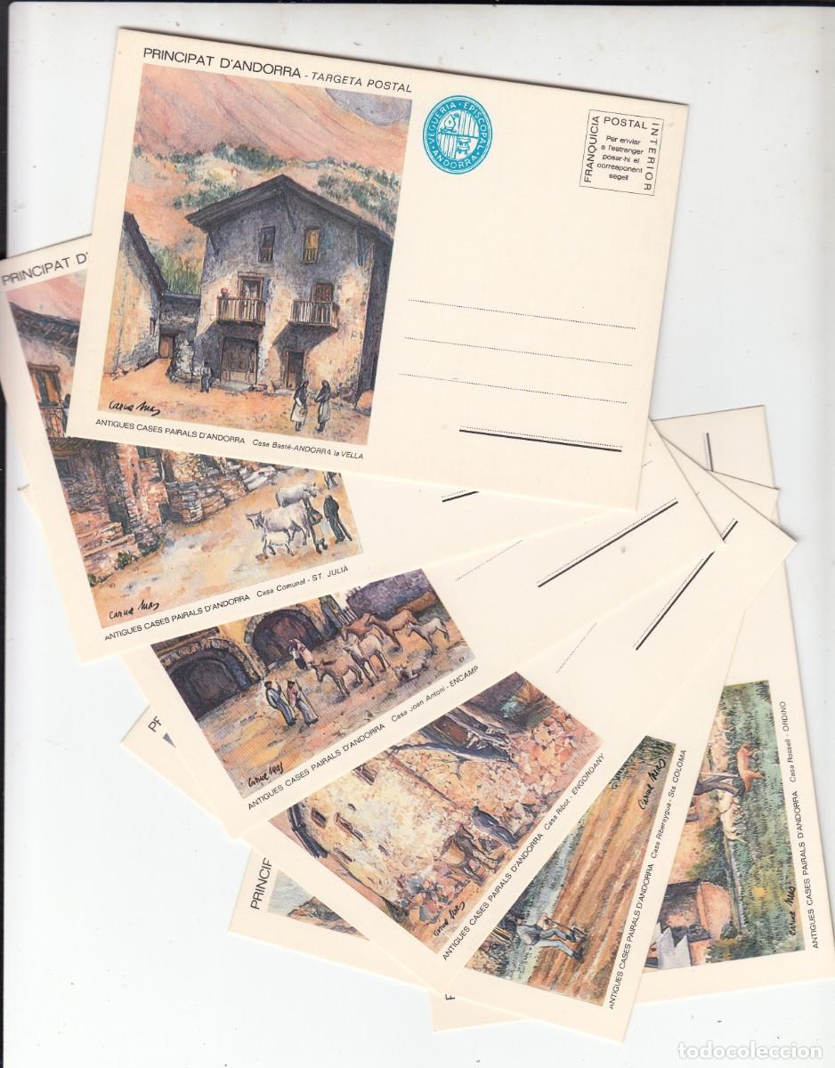 Sellos: ANDORRA - POSTALES FRANQUICIA POSTAL INTERIOR - CASES PAIRALS