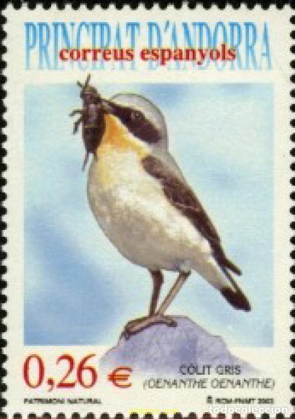 Sellos: 161650 MNH ANDORRA. Adm&oacute;n espa&ntilde;ola 2003 AVES