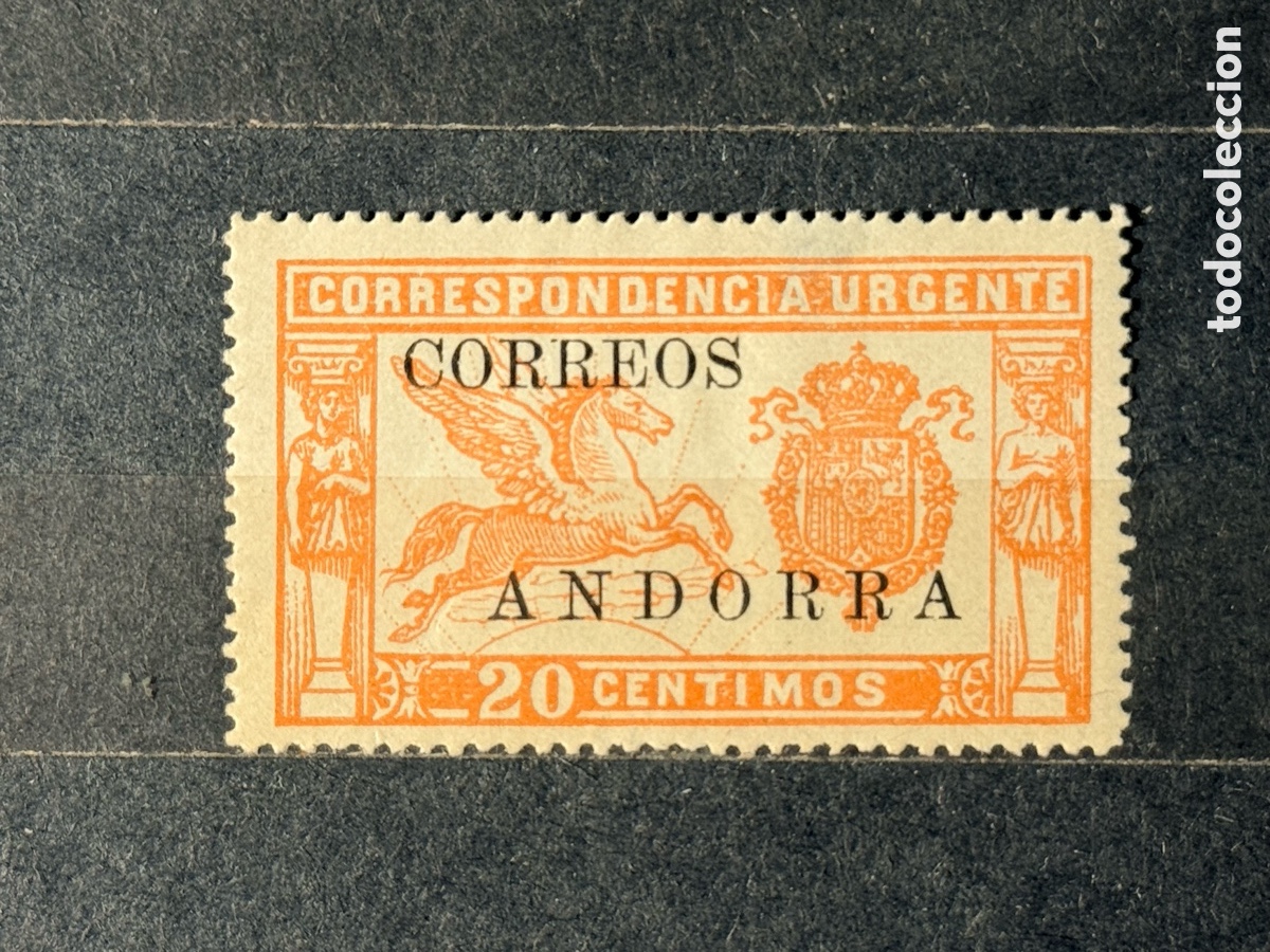 Sellos: Espa&ntilde;a. 1928. Alfonso XIII. Andorra Espa&ntilde;ola. Edifil 13. Nuevo *