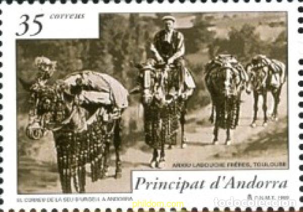 Sellos: 119526 MNH ANDORRA. Adm&oacute;n espa&ntilde;ola 1999 HISTORIA POSTAL