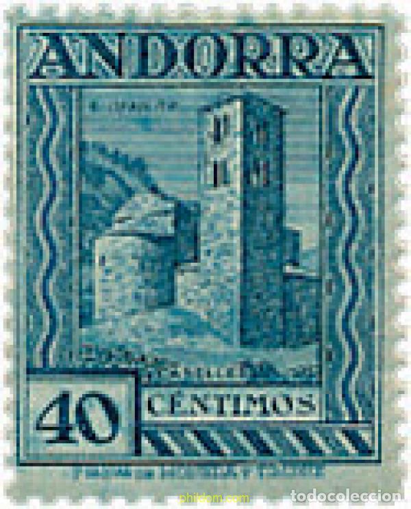 Sellos: 708046 MNH ANDORRA. Adm&oacute;n espa&ntilde;ola 1929 PAISAJES DE ANDORRA