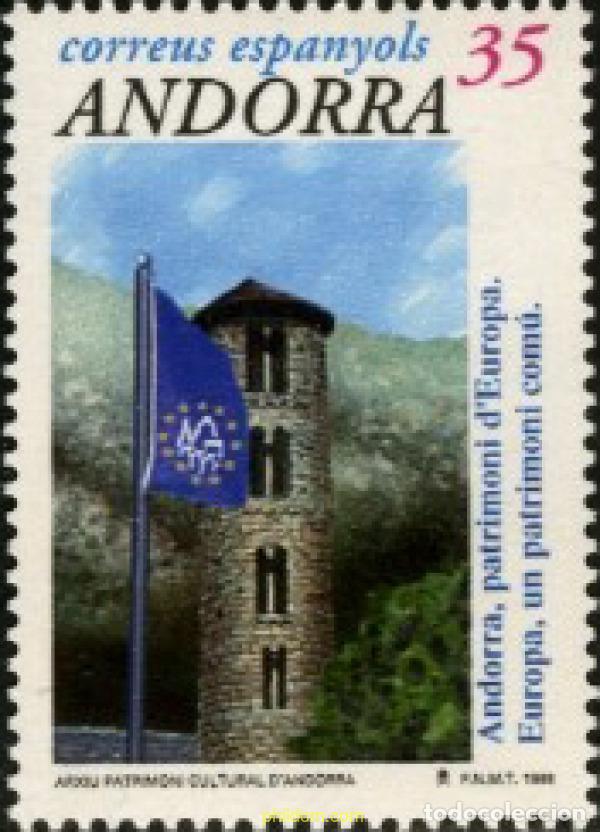 Sellos: 119549 MNH ANDORRA. Adm&oacute;n espa&ntilde;ola 1999 ANDORRA, PATRIMONIO DE EUROPA