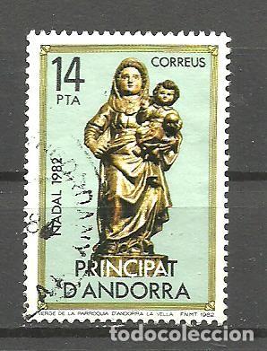 Sellos: ANDORRA E. 1982 - EDIFIL NRO. 166 - USADO