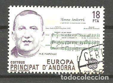Sellos: ANDORRA E. 1985 - EDIFIL NRO. 184 - USADO