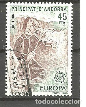 Sellos: ANDORRA E. 1985 - EDIFIL NRO. 185 - USADO