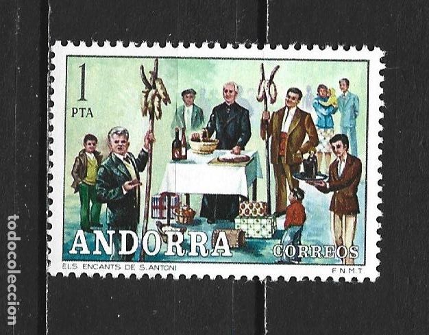 Sellos: ANDORRA EDIFIL NUM. 80 ** NUEVO SIN FIJASELLOS