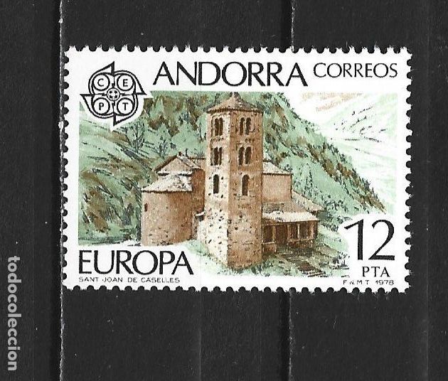 Sellos: ANDORRA EDIFIL NUM. 118 ** NUEVO SIN FIJASELLOS