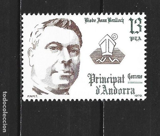 Sellos: ANDORRA EDIFIL NUM. 132 ** NUEVO SIN FIJASELLOS