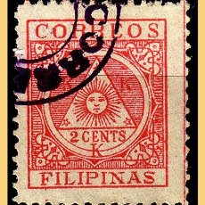 Sellos: FILIPINAS CORREO INSURRECTO 1898 GOBIERNO REVOLUCIONARIO, EDIFIL Nº 4 (O)