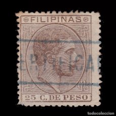 Sellos: FILIPINAS.1880-83 ALFONSO XII.25CT.USADO*.EDIFIL 66. Lote 339343913