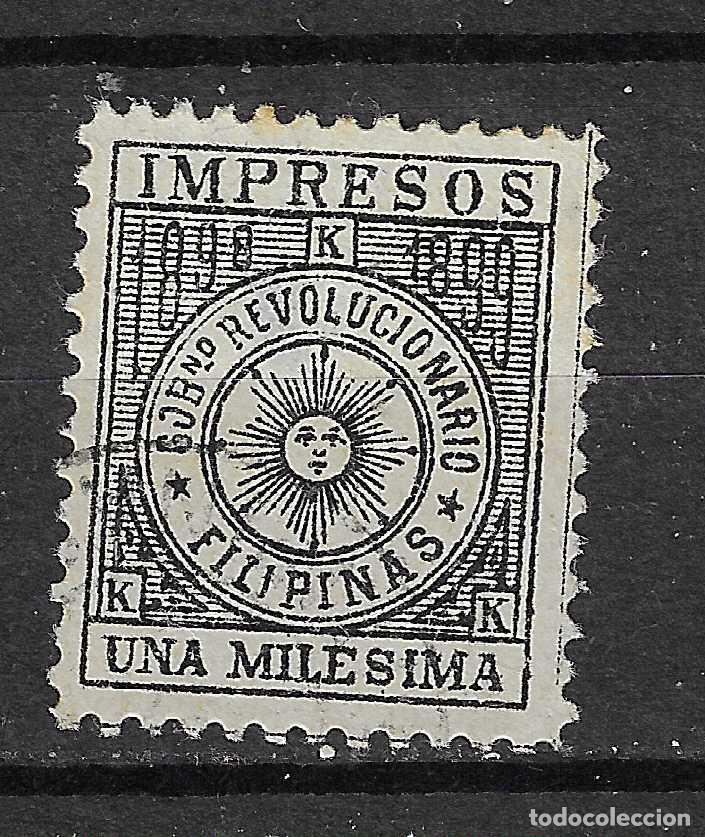 Stamps: FILIPINAS CORREO REVOLUCIONARIO