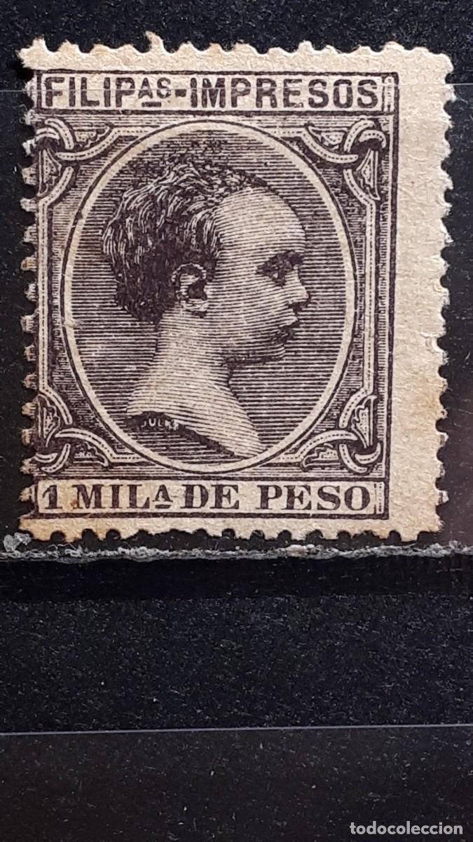 Sellos: FILIPINAS. A&Ntilde;O 1890. (*). Edifil 76