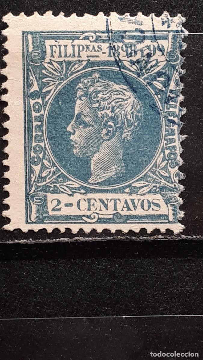 Sellos: FILIPINAS. A&Ntilde;O 1898. &deg;. EDIFIL 137.